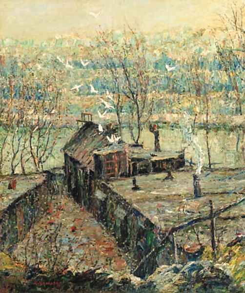 Untitled 3 Oil Painting by Ernest Lawson