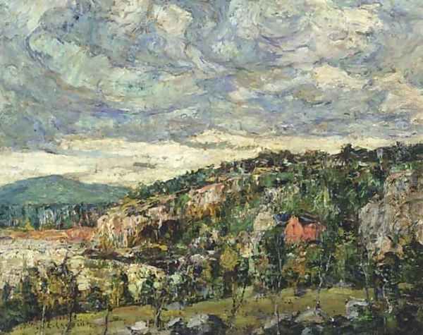 Blue Hill, Maine Oil Painting by Ernest Lawson