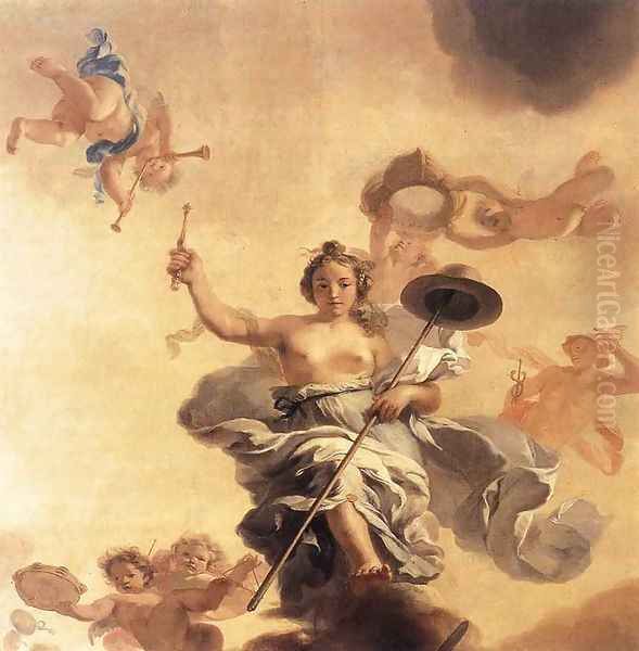 Allegory of the Freedom of Trade 1672 Oil Painting by Gerard de Lairesse