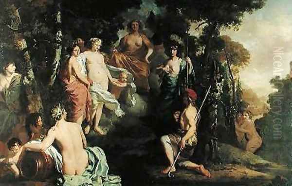 Judgement of Paris Oil Painting by Gerard de Lairesse