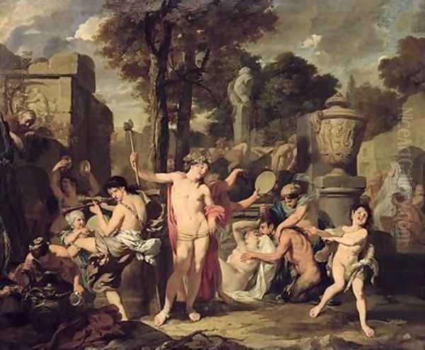 The Feast of Bacchus Oil Painting by Gerard de Lairesse