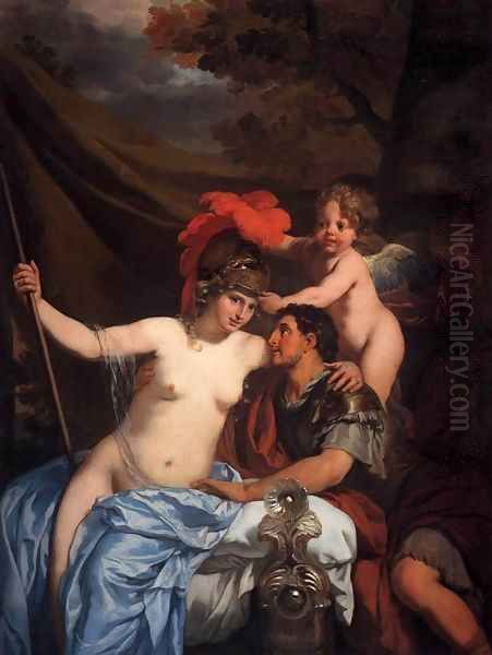 Odysseus and Calypso Oil Painting by Gerard de Lairesse