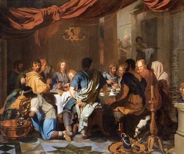 The Institution of the Eucharist Oil Painting by Gerard de Lairesse