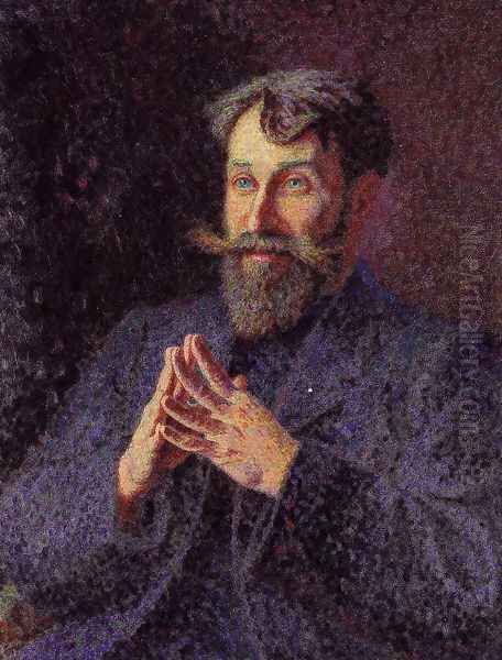 Portrait of Paul Ranson Oil Painting by Georges Lacombe