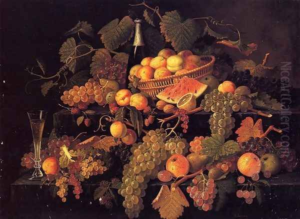 Nature's Bounty Oil Painting by Paul Lacroix