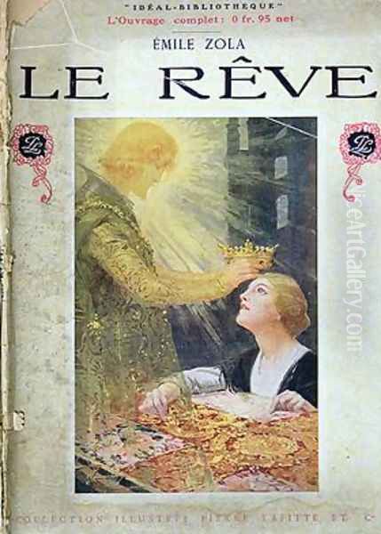 Front cover of Le Reve by Emile Zola 1840-1902 Oil Painting by Rene Lelong