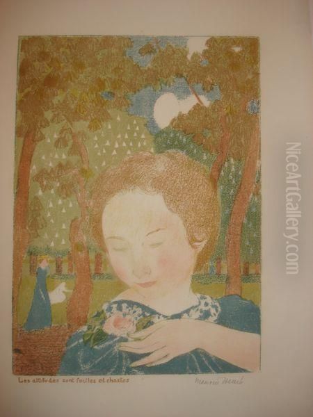 Les Attitudes Sont Faciles Et Chastes Oil Painting by Maurice Denis