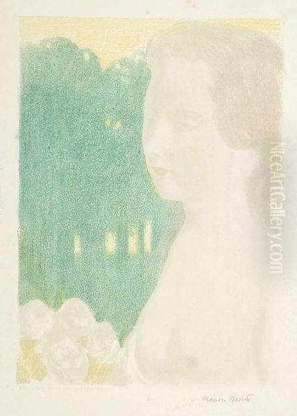 Elle Etait Plus Belle Que Les Reves Oil Painting by Maurice Denis