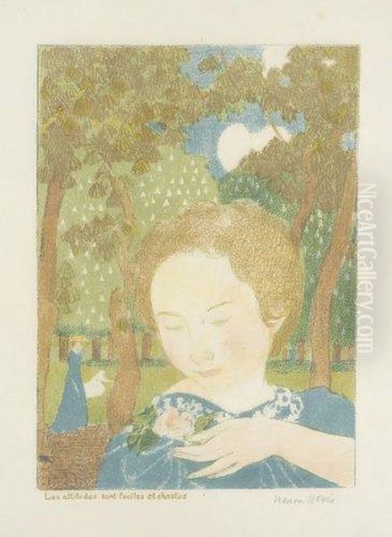 Les Attitudes Sont Faciles Et Chastes Oil Painting by Maurice Denis