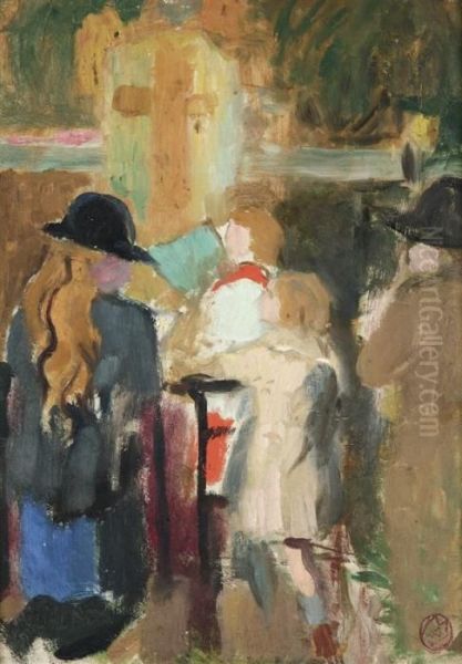 Messe Au Prieure Oil Painting by Maurice Denis