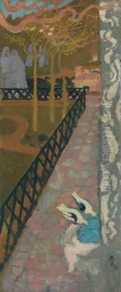 Les Deux Colombes Oil Painting by Maurice Denis