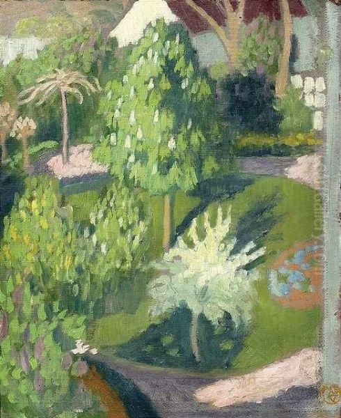 Jardin. Oil Painting by Maurice Denis