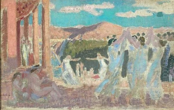 Etude Pour Les Danses D'alceste Oil Painting by Maurice Denis