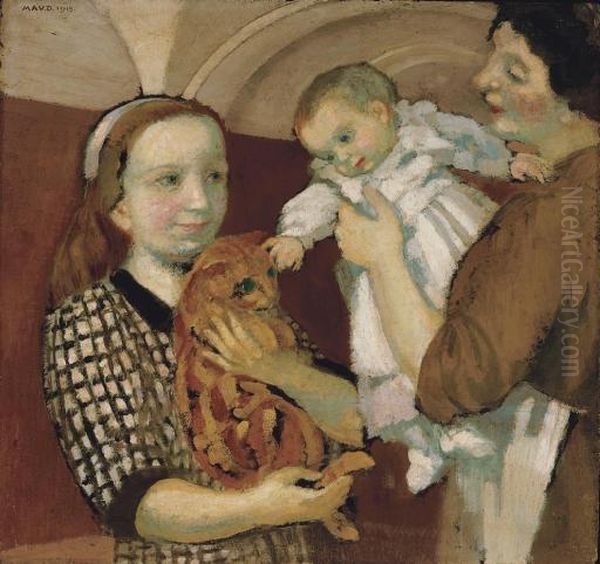 Le Chat Jaune Oil Painting by Maurice Denis