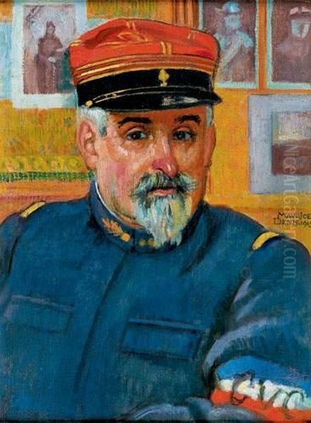 Portrait Du Capitaine Fontais Oil Painting by Maurice Denis