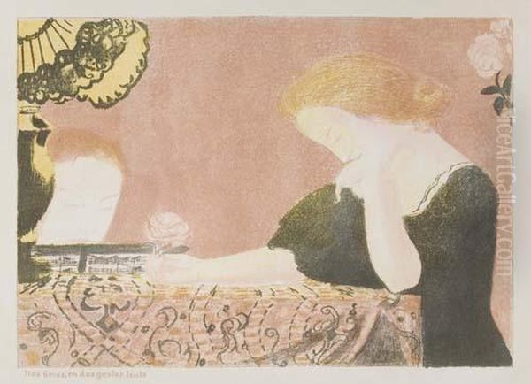 Nos Mes, En Des Gestes Lents Oil Painting by Maurice Denis