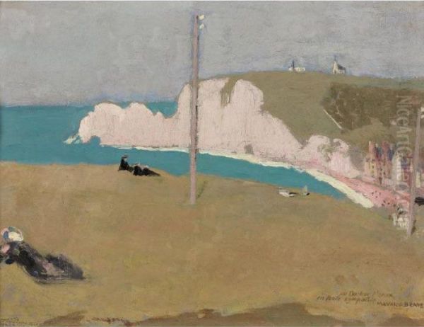 Paysage Avec Femmes Etendues Oil Painting by Maurice Denis