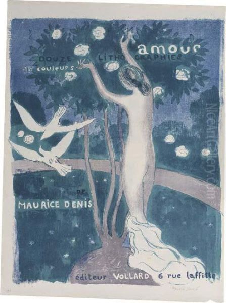 Amour (couverture) Oil Painting by Maurice Denis