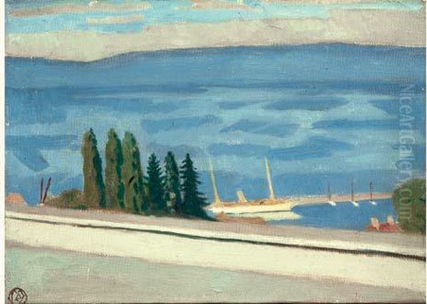 Thonon-les-bains Oil Painting by Maurice Denis