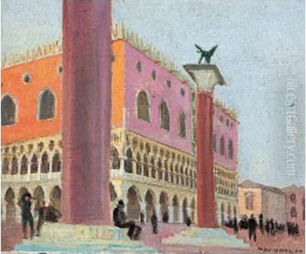 Palais Des Doges Oil Painting by Maurice Denis