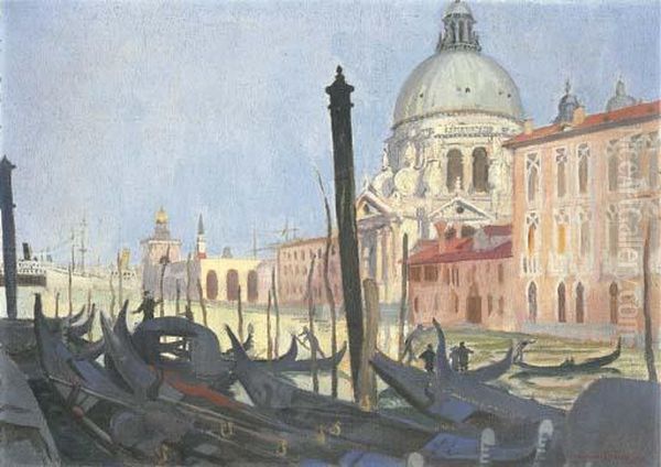 La Salute, Venise Oil Painting by Maurice Denis