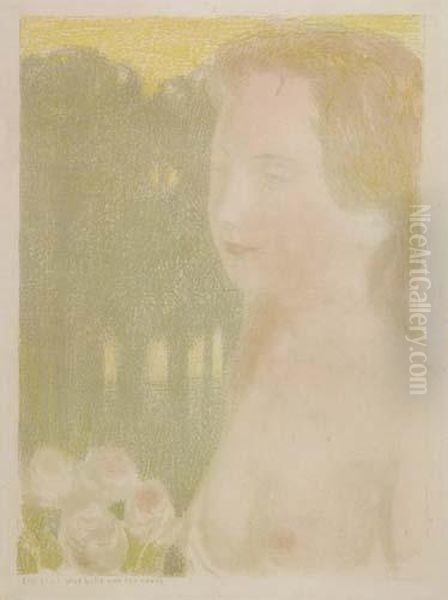 Elle Etait Plus Belle Que Les Reves Oil Painting by Maurice Denis