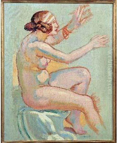 Nu Pour Nausicaa Oil Painting by Maurice Denis