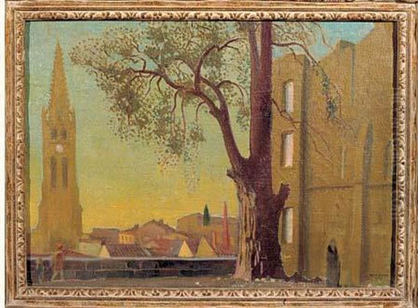 Eglise Oil Painting by Maurice Denis