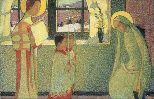 Mystere Catholique Oil Painting by Maurice Denis