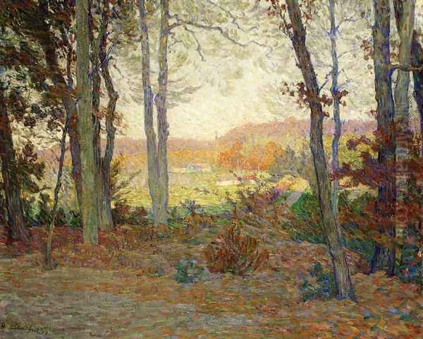 Landscape with House in the Woods in Saint Thomas, Antilles Oil Painting by Henri Lebasque