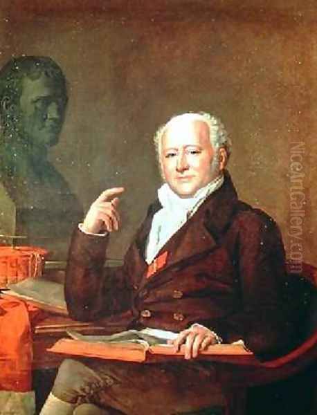 Portrait of Jean Nicolas Corvisart des Marets 1755-1821 by Anicet-Charles-Gabriel Lemonnier