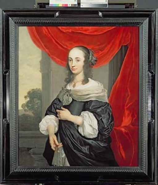 Portrait of a Lady Oil Painting by Jacob van Loo