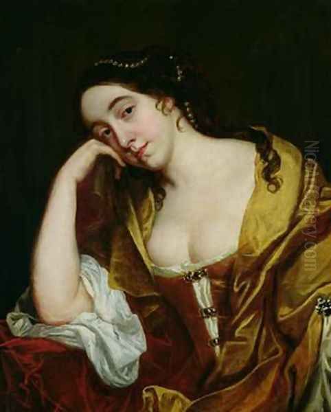 Melancholy Oil Painting by Jacob van Loo