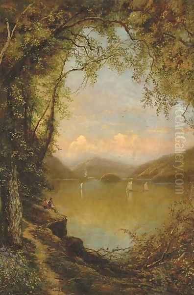 Summer Idyll Oil Painting by Edmund Darch Lewis