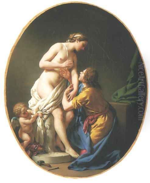 Pygmalion and Galatea Oil Painting by Louis Lagrenee