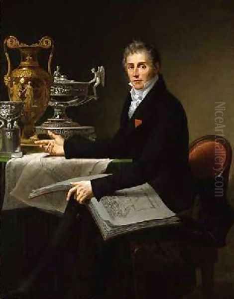 Jean-Baptiste-Claude Odiot Oil Painting by Robert-Jacques-Francois-Faust Lefevre