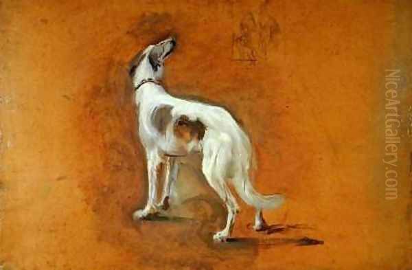 The Kaisers Dog Oil Painting by Philip Alexius De Laszlo