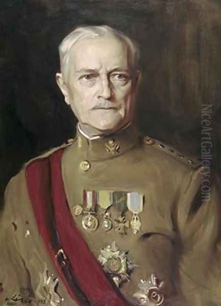 General John Pershing 1860-1948 Oil Painting by Philip Alexius De Laszlo