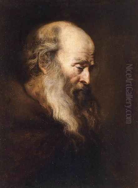 Portrait of an Old Man 1630-35 Oil Painting by Jan Lievens