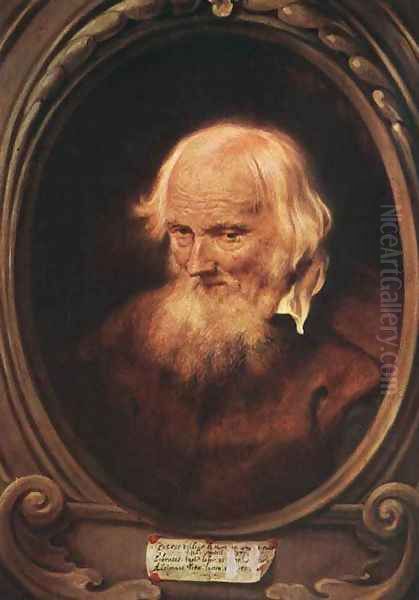 Portrait of Petrus Egidius de Morrion 1637 Oil Painting by Jan Lievens