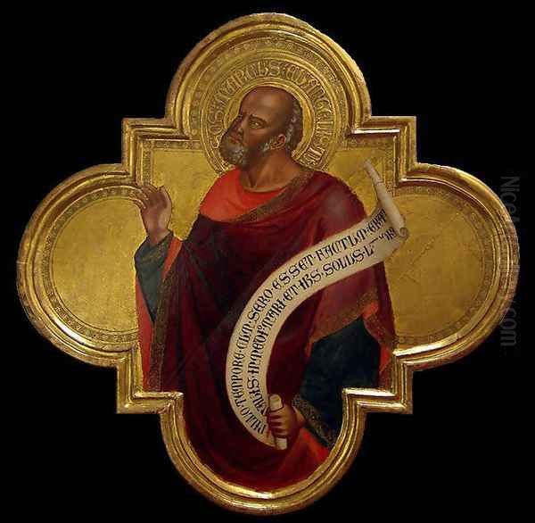 St Mark 1398 Oil Painting by Bicci Lorenzo di