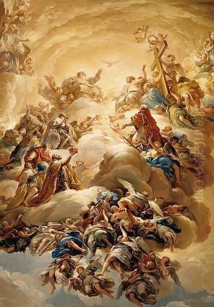 Adoration of the Trinity 1791-92 Oil Painting by Vincente Lapez Y Portana