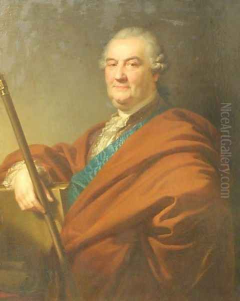 Wladyslaw Gurowski Oil Painting by Johann Baptist the Elder Lampi