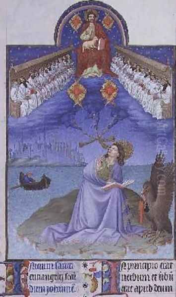 The Gospel according to St John St John at Patmos by Pol de Limbourg