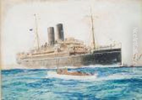 The Empress Of India Oil Painting by Charles Edward Dixon