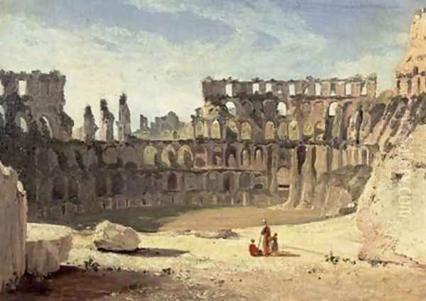 The Colosseum Rome Oil Painting by William Leighton Leitch