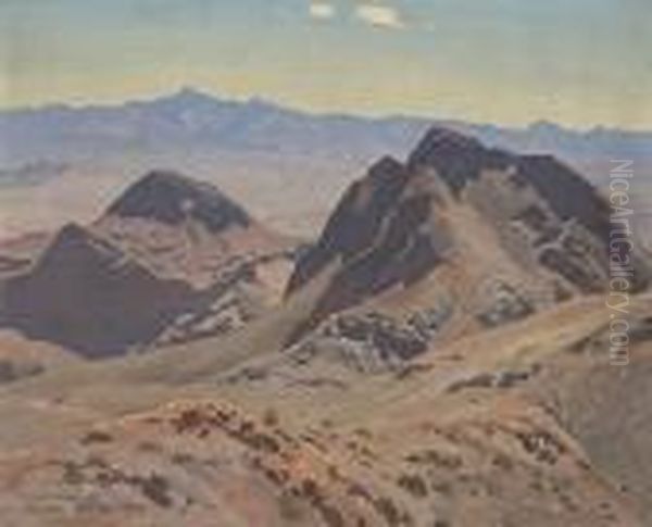 Toward Arizona (no.520) Oil Painting by Maynard Dixon