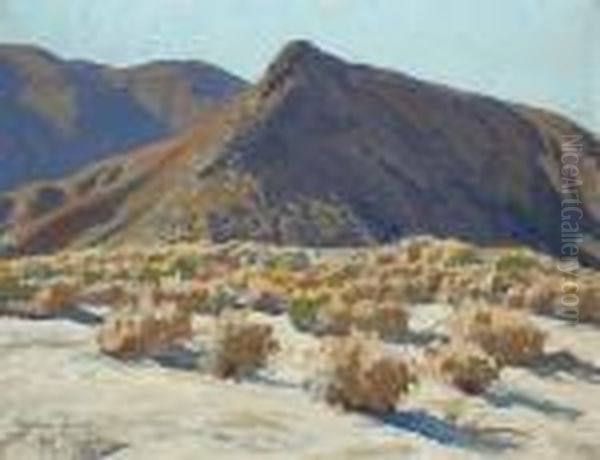 Lone Pine Oil Painting by Maynard Dixon