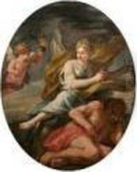 Allegoria Della Primavera Oil Painting by Gaspare Diziani