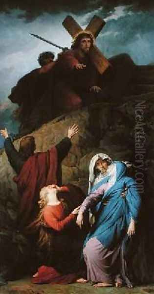 The Virgin of Calvary Oil Painting by Jules-Eugene Lenepveu